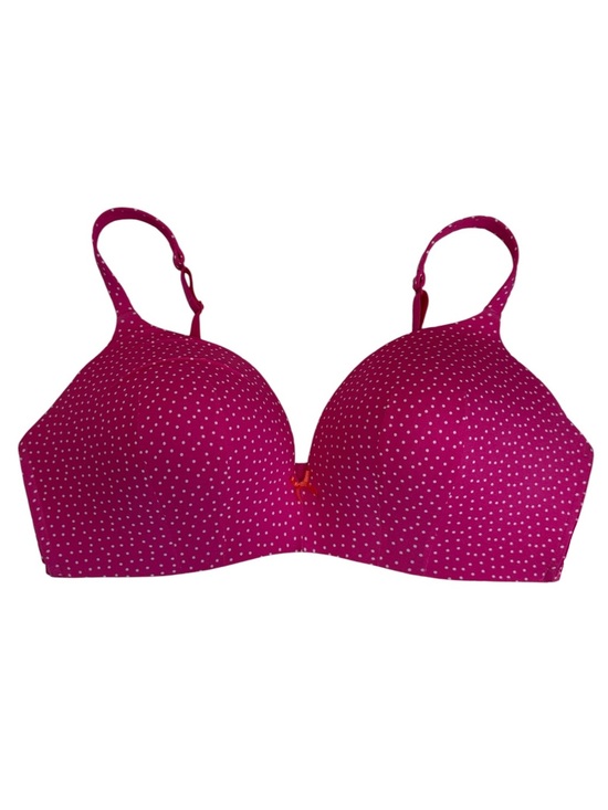 Cacique Other - Cacique Lightly Lined T-Shirt Bra 42DDD Pink Polka Dot